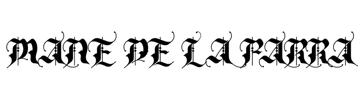 Rhapsody Black Letter Regular  Free Fonts Download