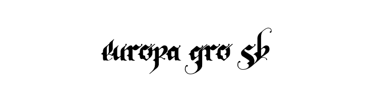Rhapsody Black Letter Regular  Free Fonts Download