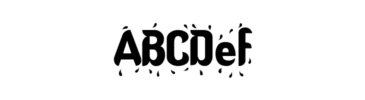 Oregon-Wet  Free Fonts Download