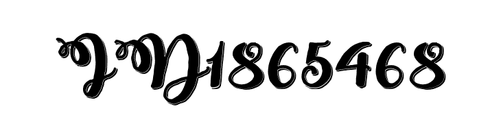 Midnight in October Regular  Free Fonts Download
