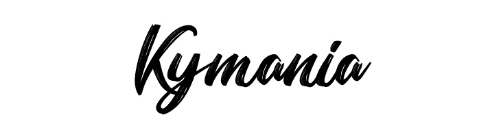 Kymania Barbershop in Thailand Font
