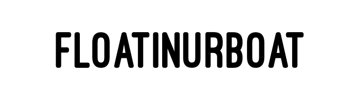 FLOATINURBOAT OstrichSans-Heavy Font