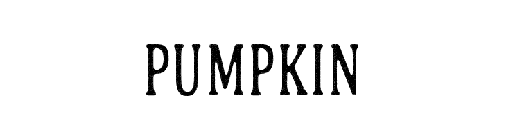 PUMPKIN Pink Bunny Font
