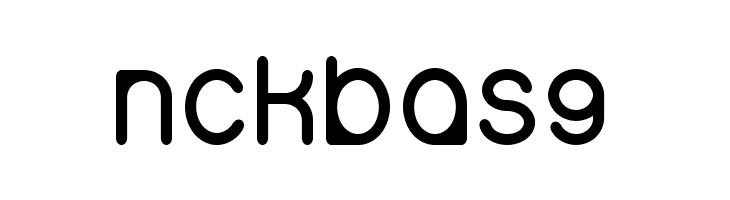 nckbas9 namo Font