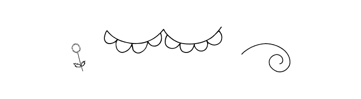 GJ-Garden Gnome Doodles Regular  Free Fonts Download