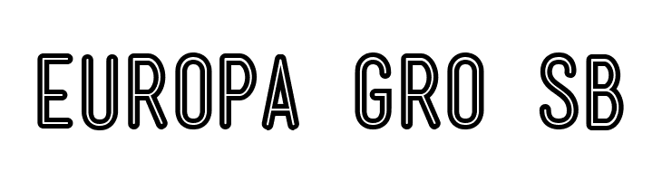 Mensch Bold Inline  Free Fonts Download