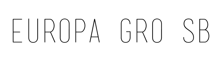 Mensch Thin  Free Fonts Download