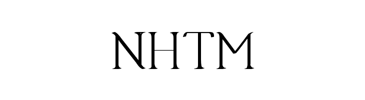 NHTM Olimpia Font