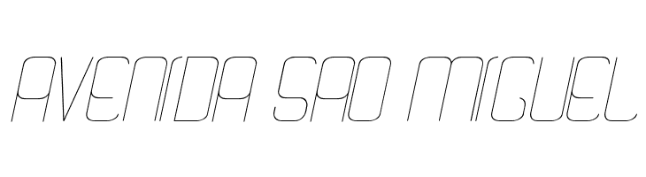 Quattro Thin Italic  Free Fonts Download