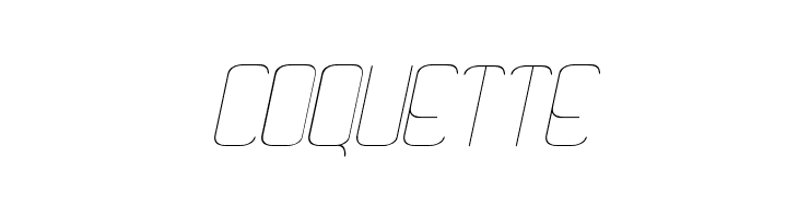 Quattro Thin Italic  Free Fonts Download