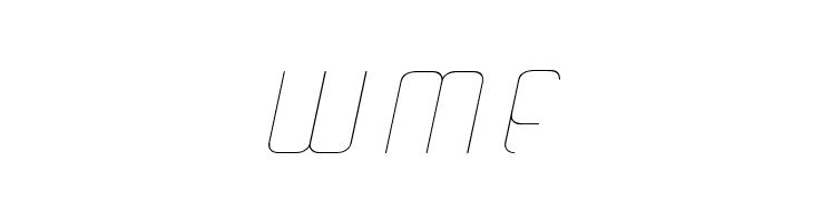 Quattro Thin Italic  Free Fonts Download