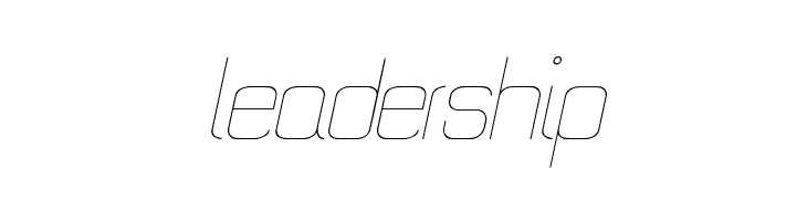 Quattro Thin Italic  Free Fonts Download