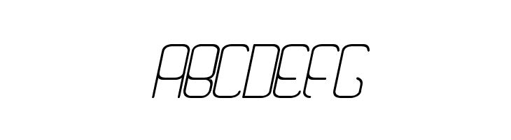 Quattro Light Italic  Free Fonts Download