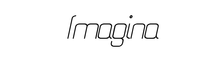 Quattro Light Italic  Free Fonts Download