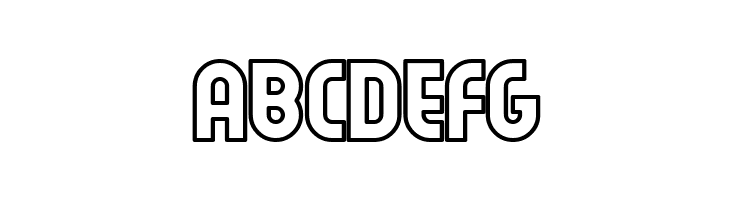 Feuerfeste Outline Normal  Free Fonts Download