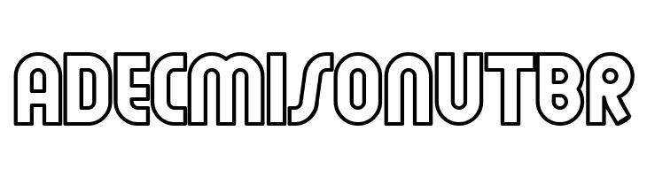 Feuerfeste Outline Normal  Free Fonts Download