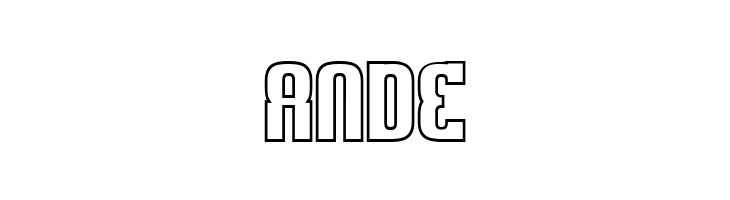 Sweden Funkis Outlined  Free Fonts Download