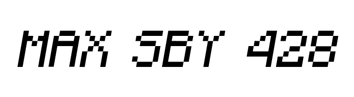 Minecraft Italic  Free Fonts Download