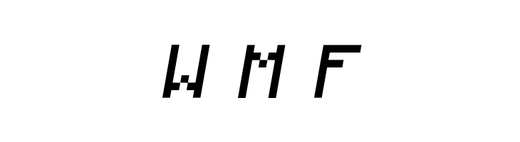 Minecraft Italic  Free Fonts Download