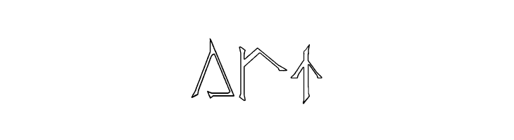 ODINS SPEAR RAGGED HOLLOW  Free Fonts Download