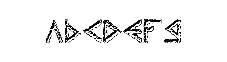 Thors Hammer Carved  Free Fonts Download