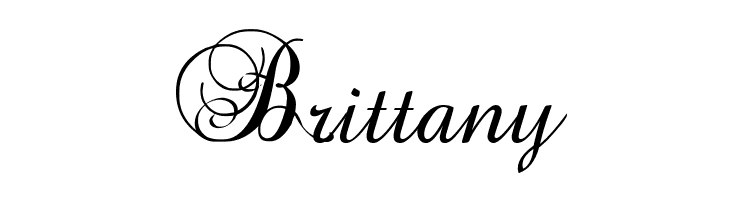 Brittany Precious Font