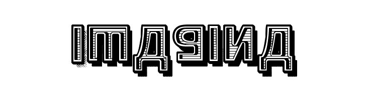 Kremlin Minister Black 3D Bold  Free Fonts Download