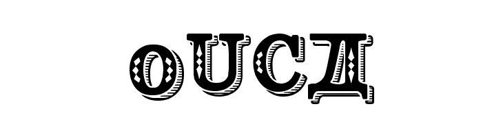 Kremlin Georgian I 3D  Free Fonts Download