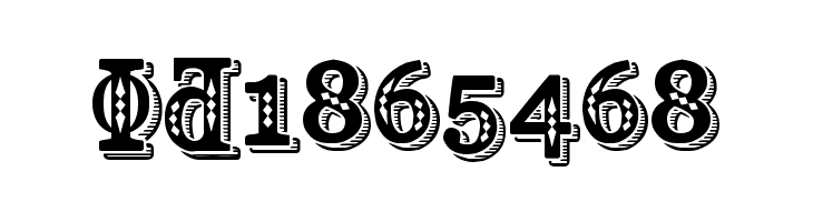Kremlin Georgian I 3D  Free Fonts Download