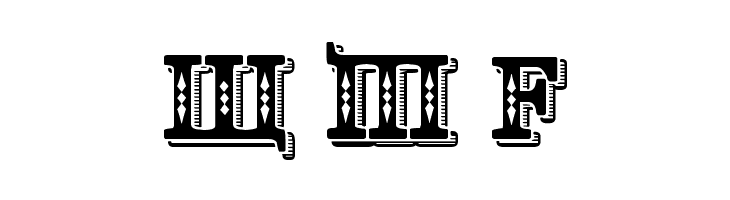 Kremlin Georgian I 3D  Free Fonts Download