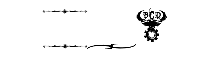 Marquis De Sade Ornaments  Free Fonts Download