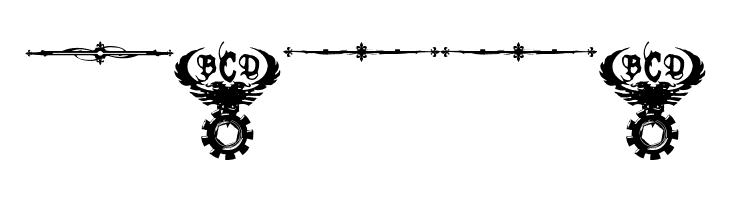 Marquis De Sade Ornaments  Free Fonts Download