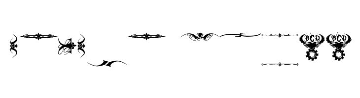 Marquis De Sade Ornaments  Free Fonts Download