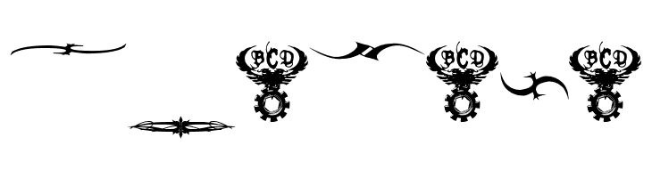 Marquis De Sade Ornaments  Free Fonts Download