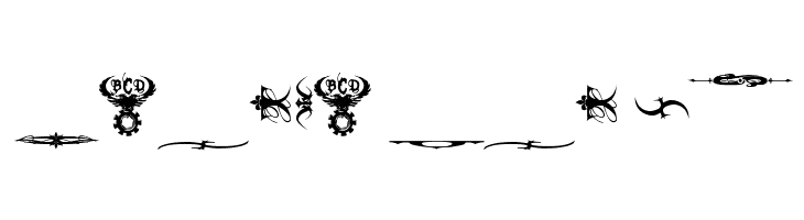 Marquis De Sade Ornaments  Free Fonts Download