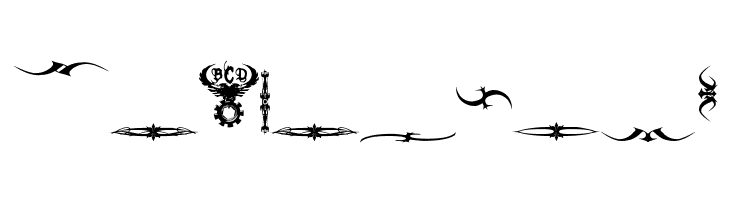 Marquis De Sade Ornaments  Free Fonts Download