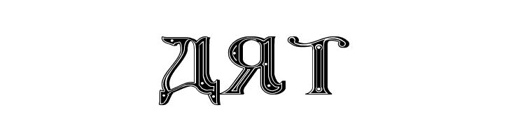 CSAR PARADE DRESS [Display Caps]  Free Fonts Download