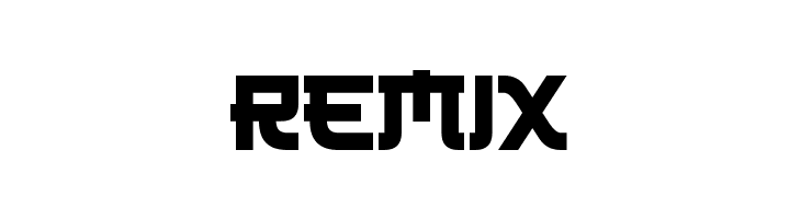 REMIX Japanese 3017 Font