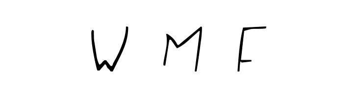 Of the Fleshlady  Free Fonts Download