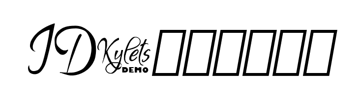 Kylets Demo  Free Fonts Download
