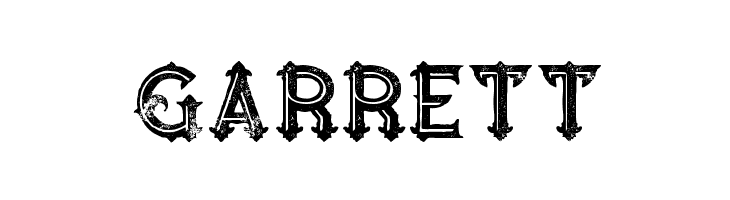 Blue North Inline Grunge  Free Fonts Download