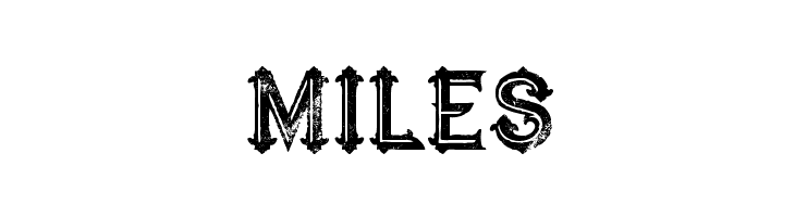 Blue North Inline Grunge  Free Fonts Download