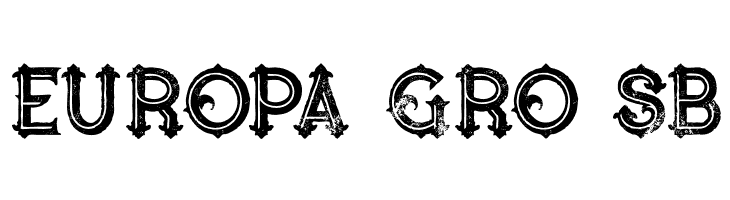 Blue North Inline Grunge  Free Fonts Download