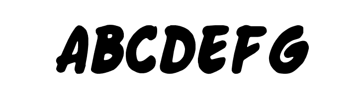 ABCDEFG Enchilada Font