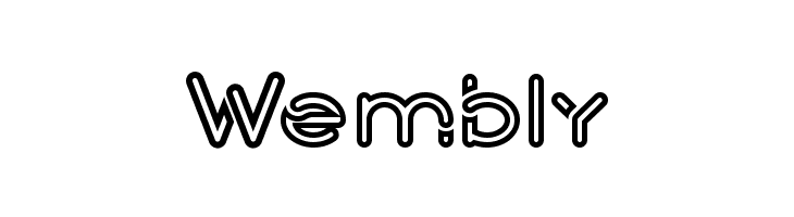 montana bold line  Free Fonts Download