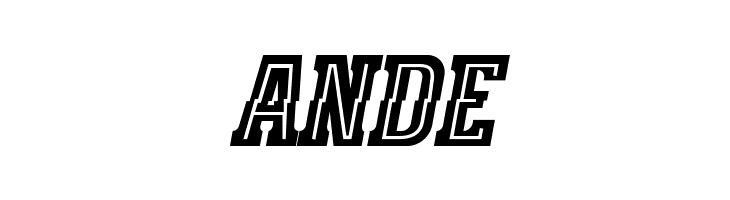 speedhunter line  Free Fonts Download