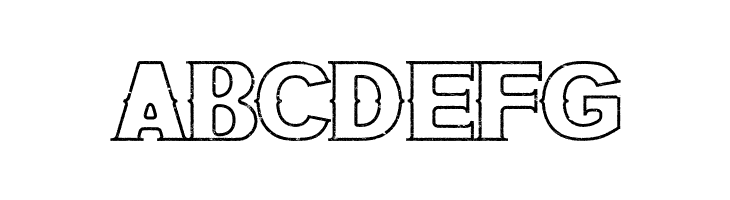 Bluegrass OUTLINE  Free Fonts Download