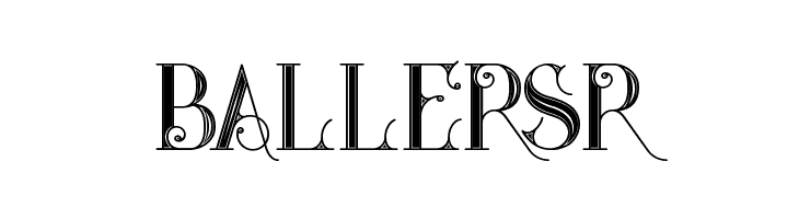 Star Black Inline  Free Fonts Download