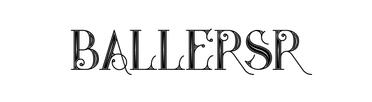 Star Black Inline  Free Fonts Download