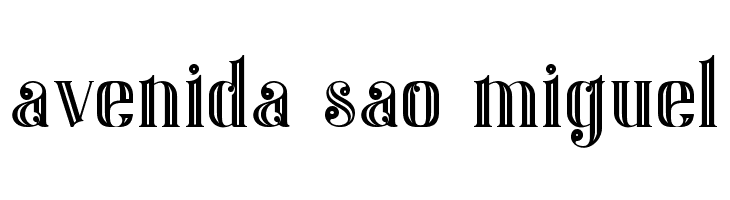 Gatsby Inline  Free Fonts Download